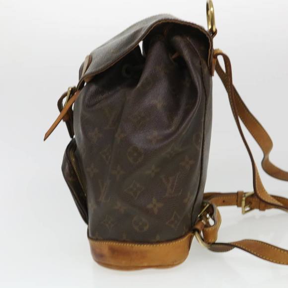 LOUIS VUITTON Monogram Montsouris MM Backpack M51136 LV Auth rd4674 - Picture 3 of 16